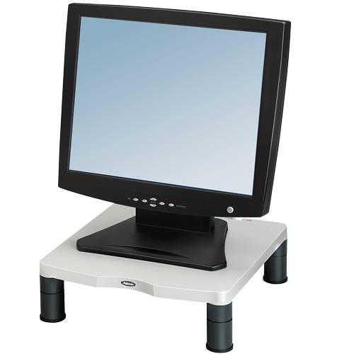 Fellowes Riser Monitor-Erhöhung Höhen-Bereich: 5.1 bis 10.2 cm Platin