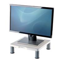 Fellowes Riser Monitor-Erhöhung Höhen-Bereich: 5.1 bis 10.2 cm Platin