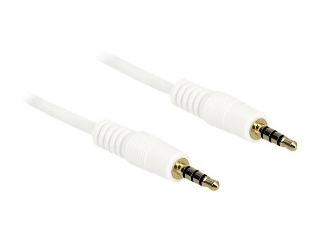 Delock Headset-Kabel - 4-poliger Mini-Stecker (M) - bis 4-poliger Mini-Stecker (