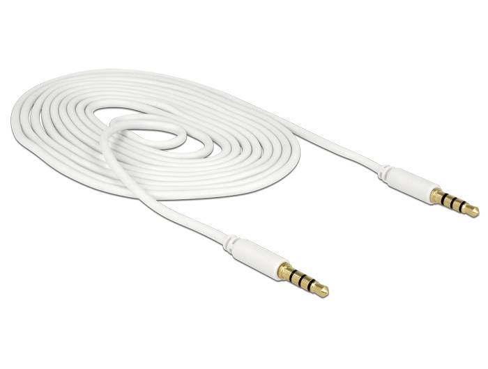 Delock Headset-Kabel - 4-poliger Mini-Stecker (M) - bis 4-poliger Mini-Stecker (