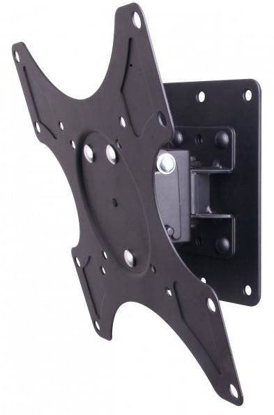 TECHly - Befestigungskit (Wandhalterung) - für Flachbildschirm - Schwarz - Bildschirmgröße: 48.3-94 cm (19"-37")