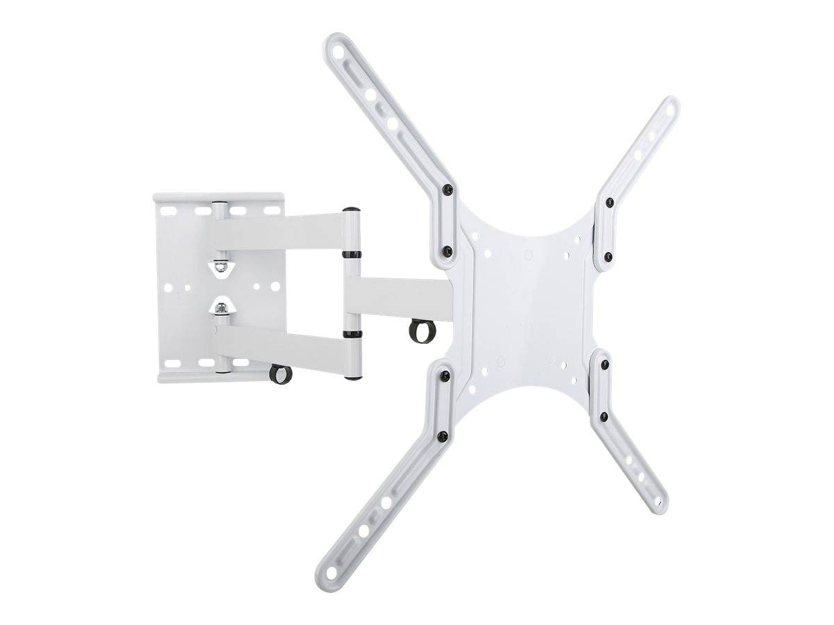 TECHly - Klammer für LCD TV (Ultra-dünn) - weiß - Bildschirmgröße: 58.4-139.7 cm (23"-55")