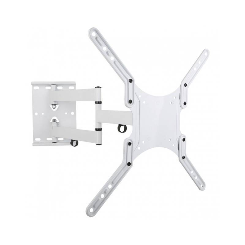 TECHly - Klammer für LCD TV (Ultra-dünn) - weiß - Bildschirmgröße: 58.4-139.7 cm (23"-55")