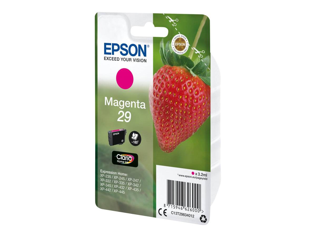 Epson Druckerpatrone T2983, 29 Original Magenta C13T29834012