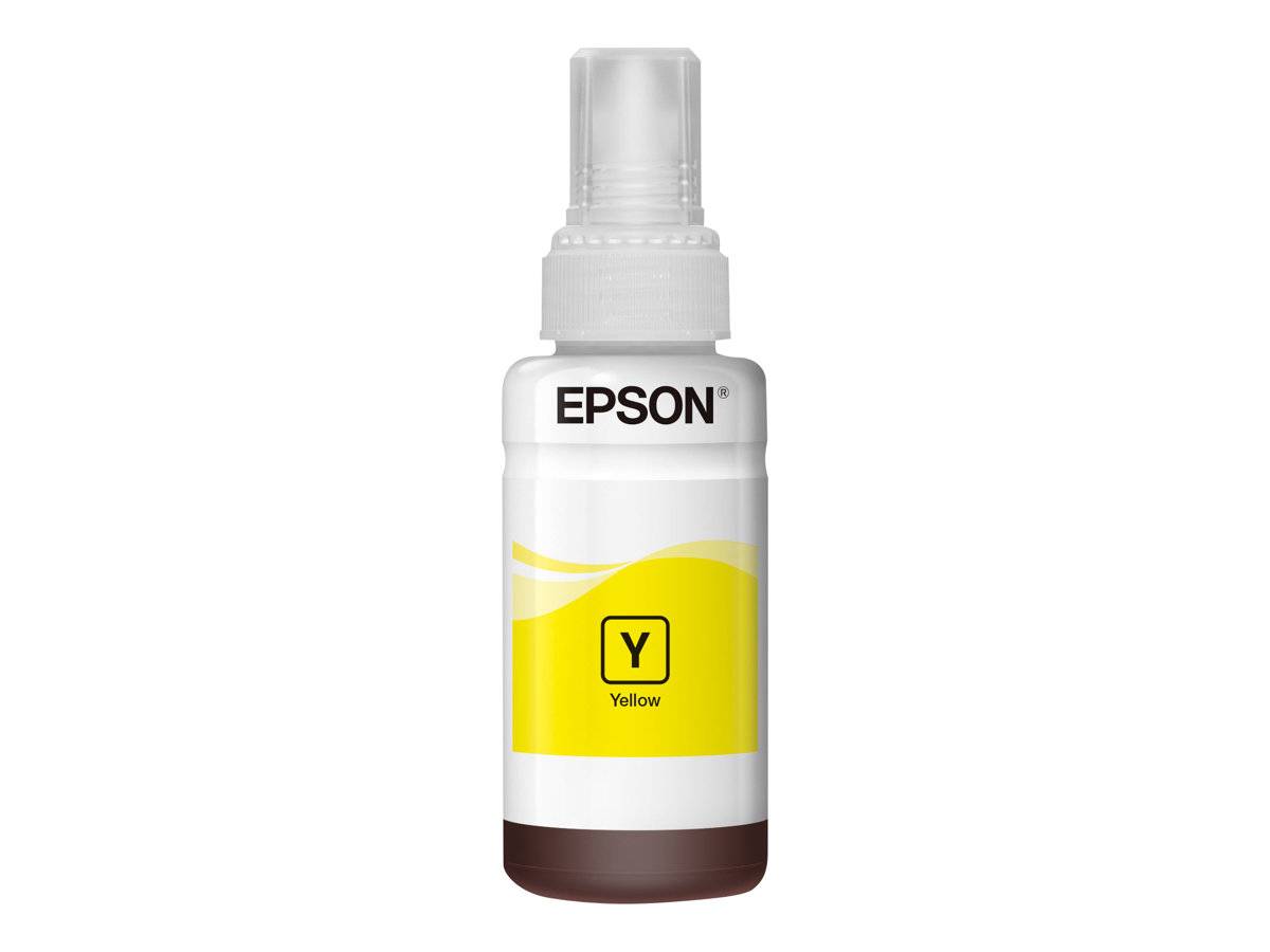 Epson C13T66444010 664 EcoTank Nachfülltinte Original Gelb 70ml