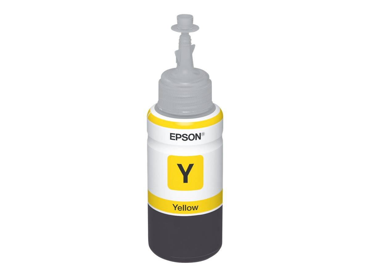 Epson C13T66444010 664 EcoTank Nachfülltinte Original Epson Gelb 70 ml