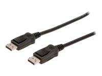 Digitus DisplayPort Anschlusskabel DisplayPort Stecker, DisplayPort Stecker 1.00 m Schwarz AK-340103-010-S DisplayPort-Kabel