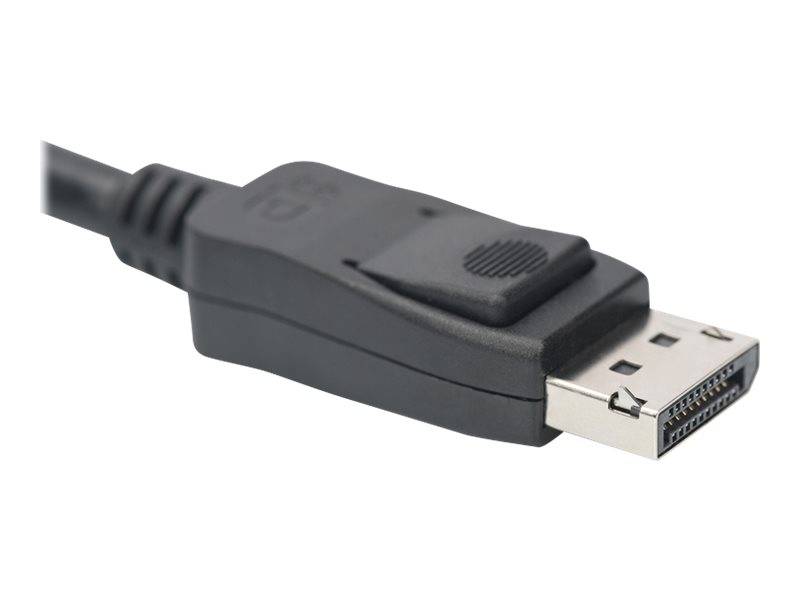 Digitus DisplayPort Anschlusskabel DisplayPort Stecker, DisplayPort Stecker 5.00 m Schwarz AK-340106-050-S vergoldete Steckkontakte, doppelt