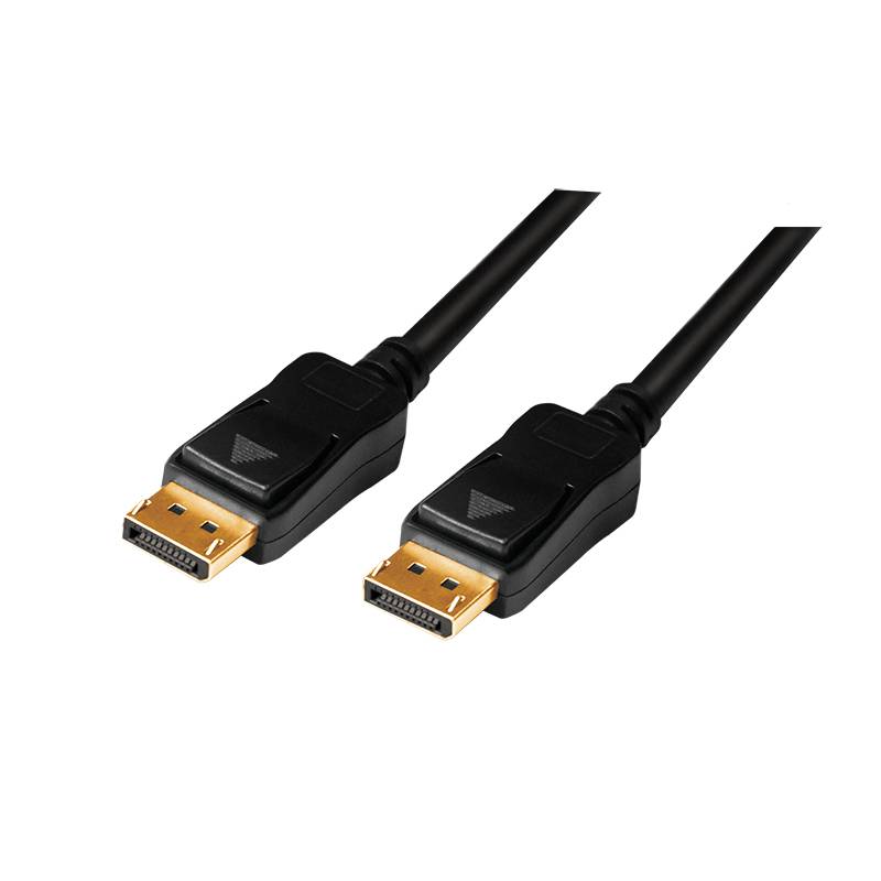 LogiLink DisplayPort Anschlusskabel DisplayPort Stecker, DisplayPort Stecker 15.00 m Schwarz CV0113 DisplayPort-Kabel
