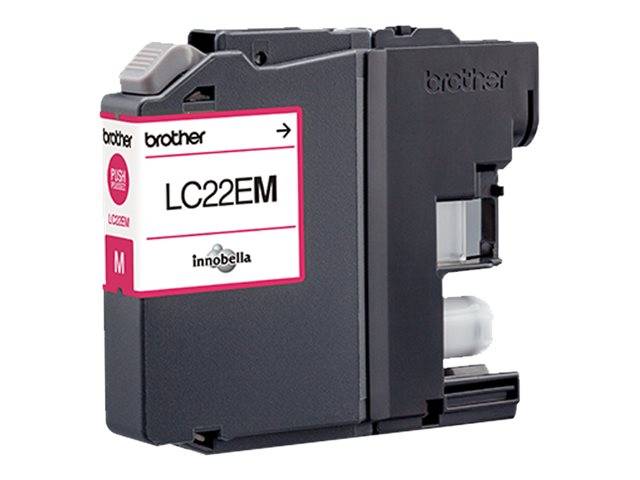 Brother LC22EM - Sehr hohe Ergiebigkeit - Magenta - Original - Tintenpatrone - f