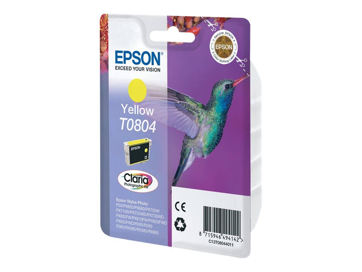 Epson Druckerpatrone T0804 Original Gelb C13T08044011
