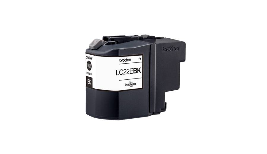 Brother LC22EBK - Sehr hohe Ergiebigkeit - Schwarz - Original - Tintenpatrone -