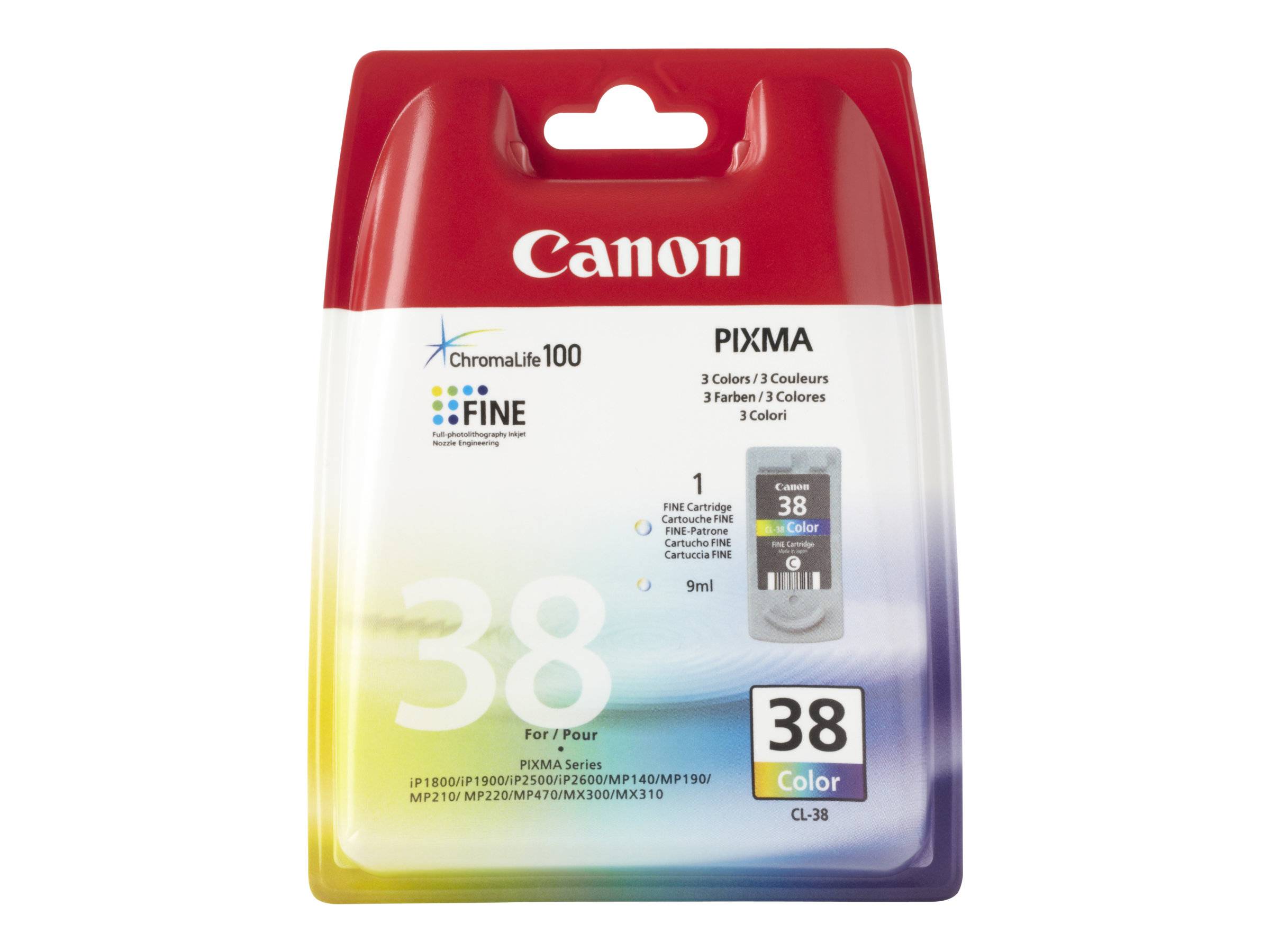 Tintenpatrone Canon CL38 3-farbig