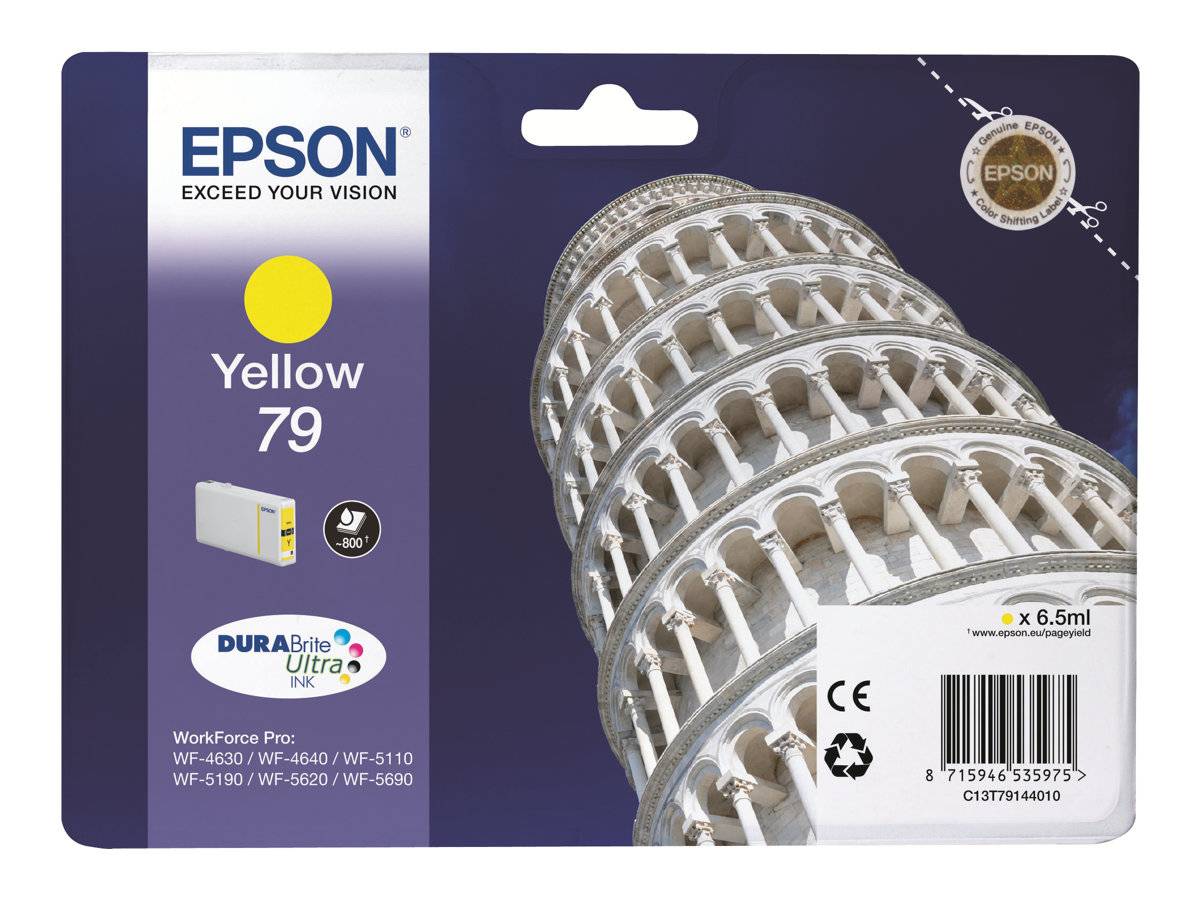 Epson Druckerpatrone T7914, 79 Original Gelb C13T79144010