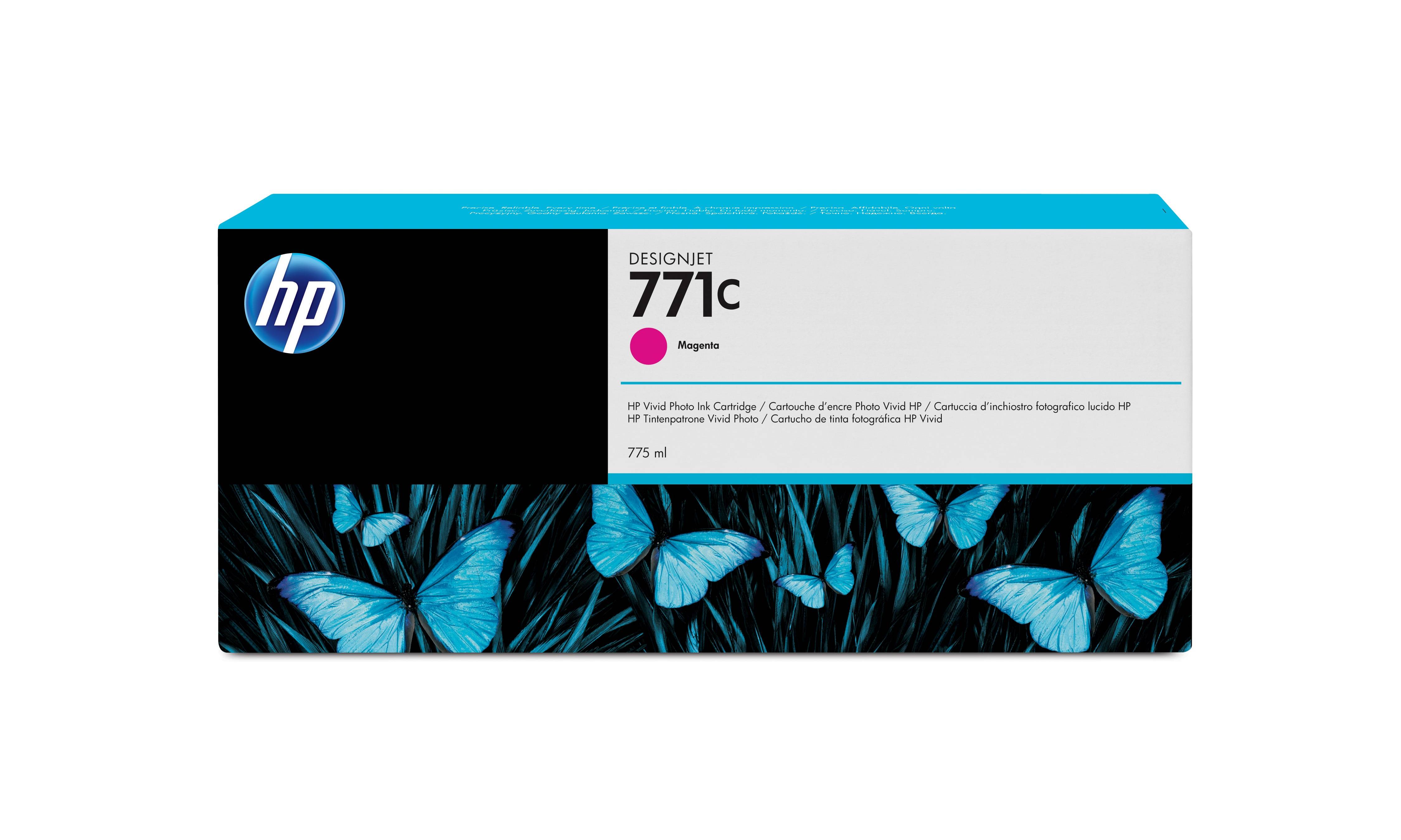 HP Druckerpatrone 771C Original Magenta 775 ml B6Y09A 1 St.