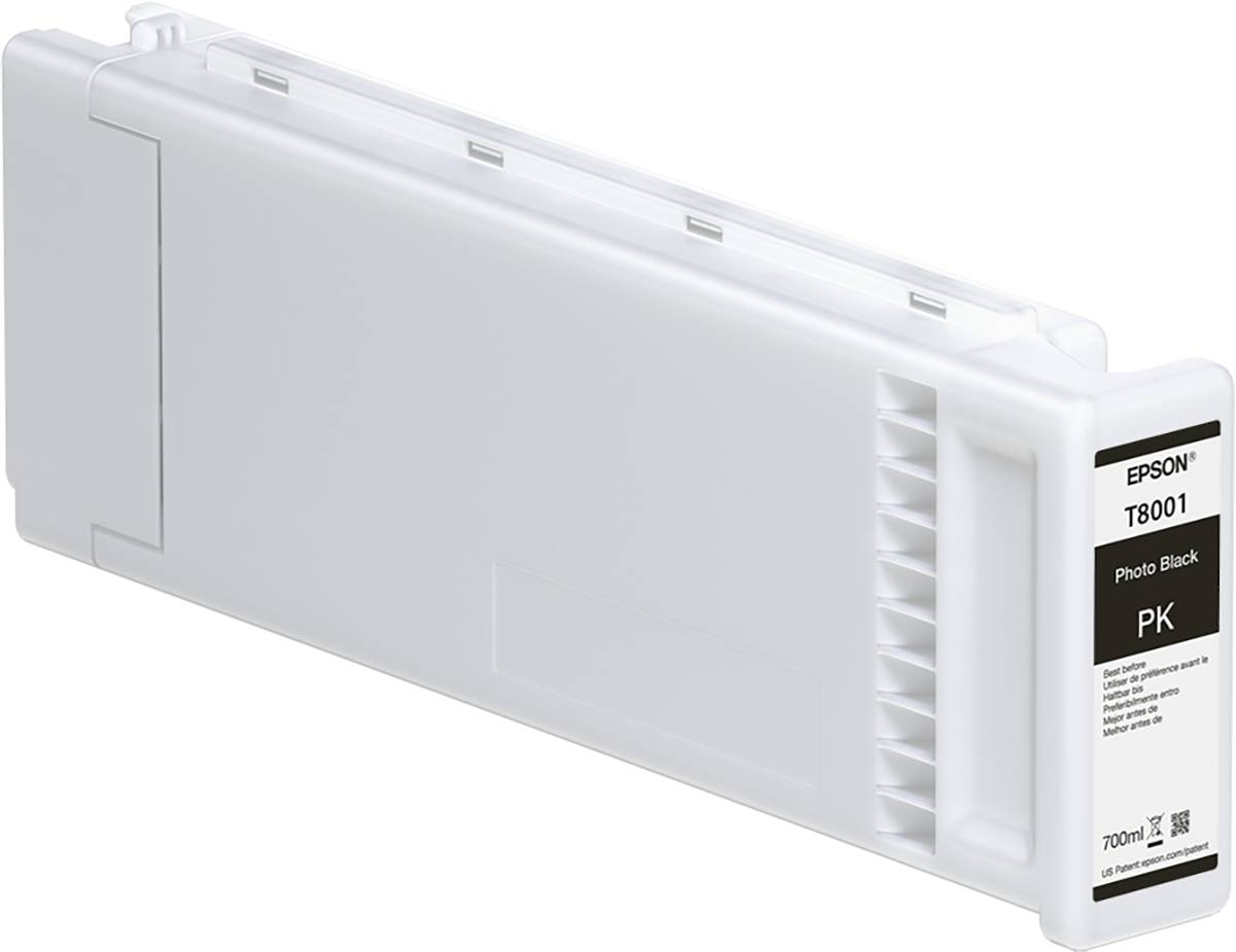 Epson Druckerpatrone T8001 Original Foto Schwarz C13T800100