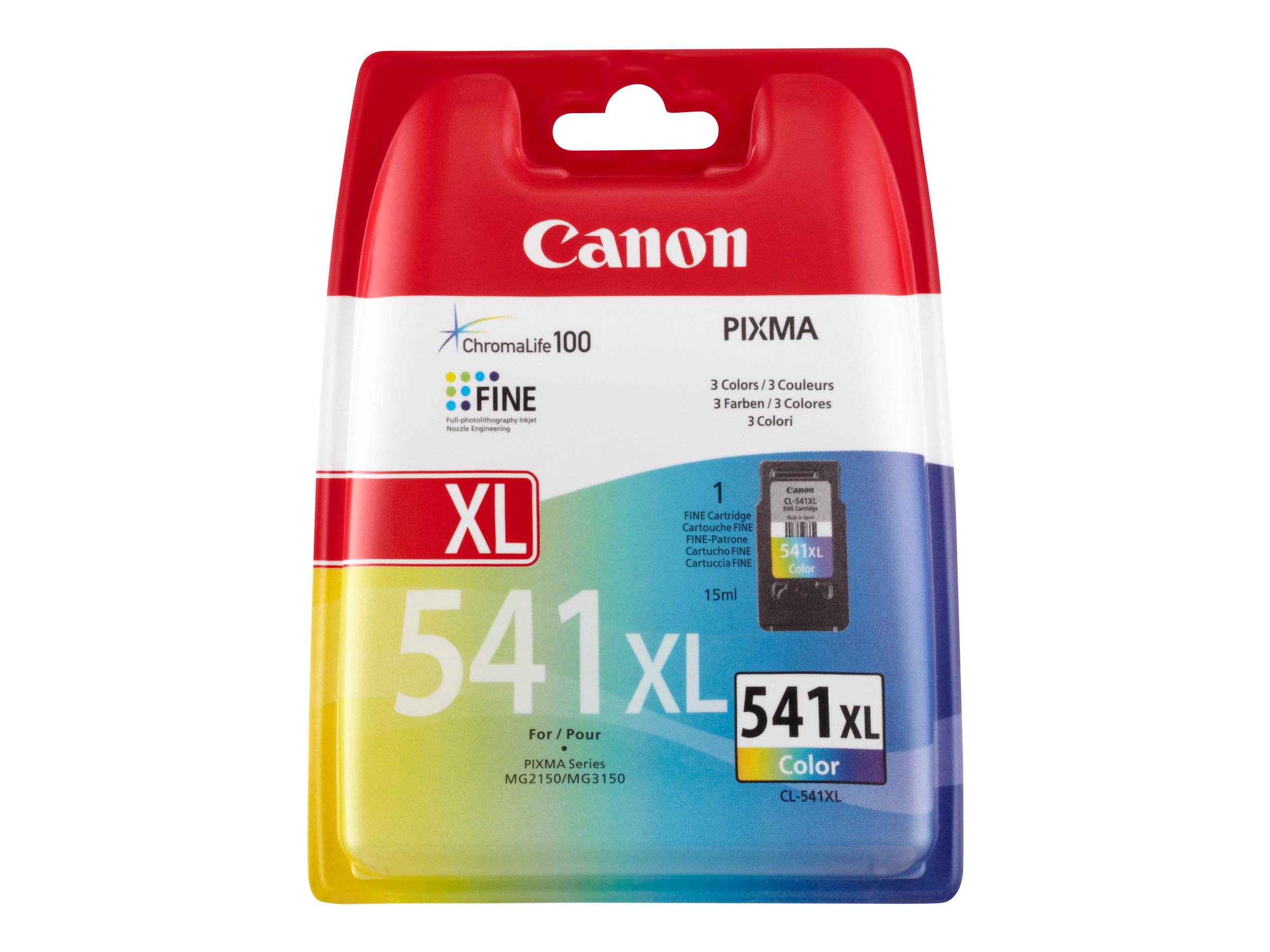 Canon Druckerpatrone CL-541XL Original Cyan, Magenta, Gelb 5226B005