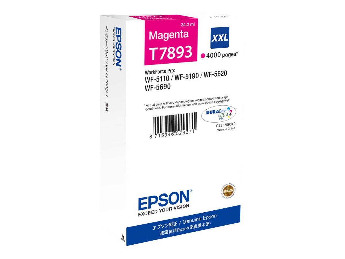 Epson Druckerpatrone T7893, 79XXL Original Magenta C13T789340