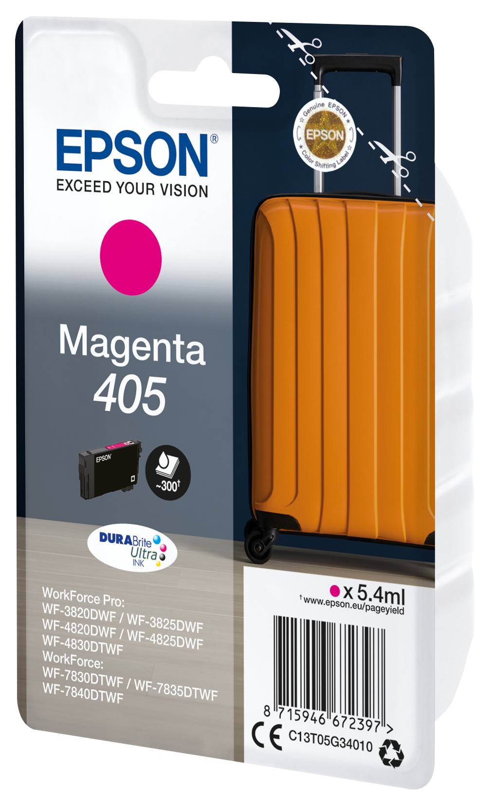 Epson Druckerpatrone T05G3, 405 Original Magenta C13T05G34010