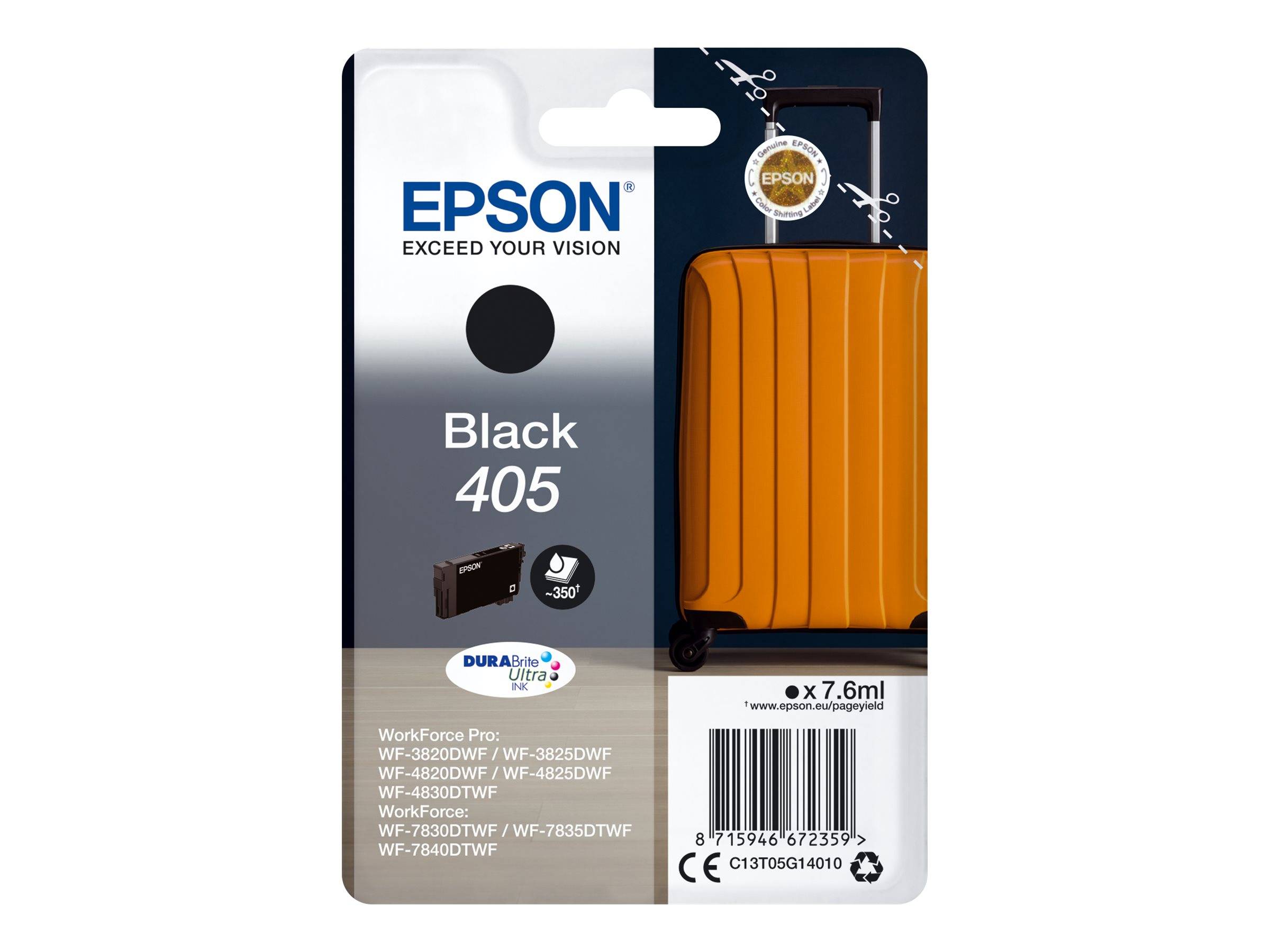 Epson Druckerpatrone T05G1, 405 Original Schwarz C13T05G14010