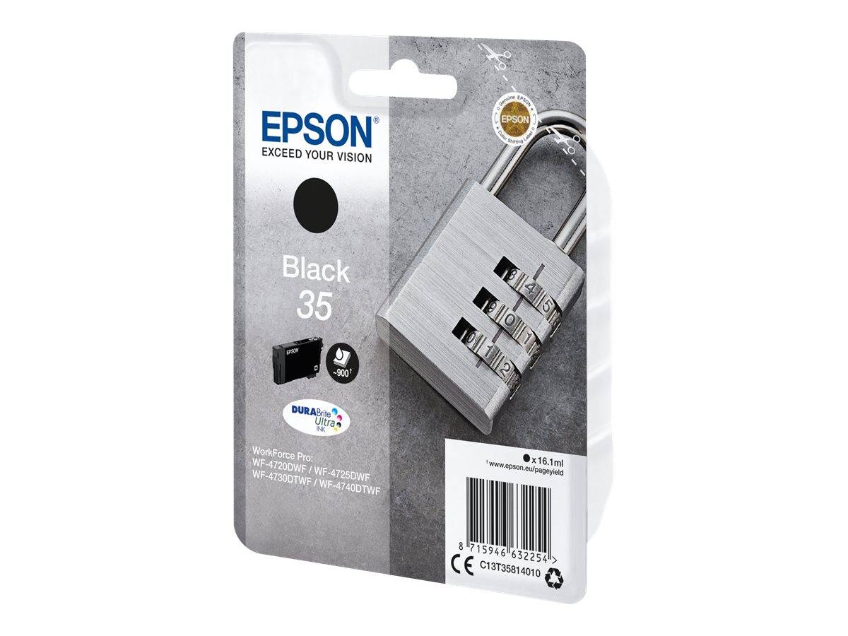 Epson Druckerpatrone T3581, 35 Original Schwarz C13T35814010