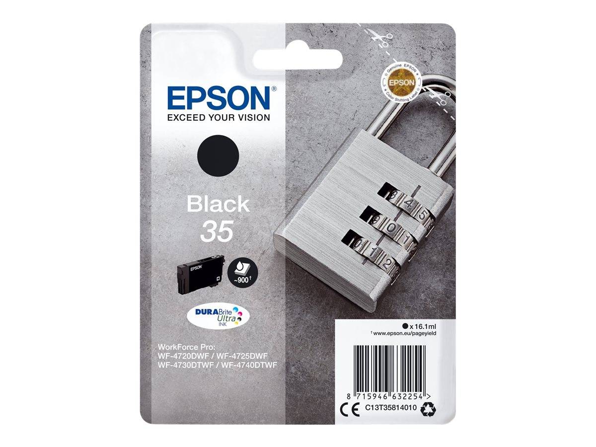 Epson Druckerpatrone T3581, 35 Original Schwarz C13T35814010