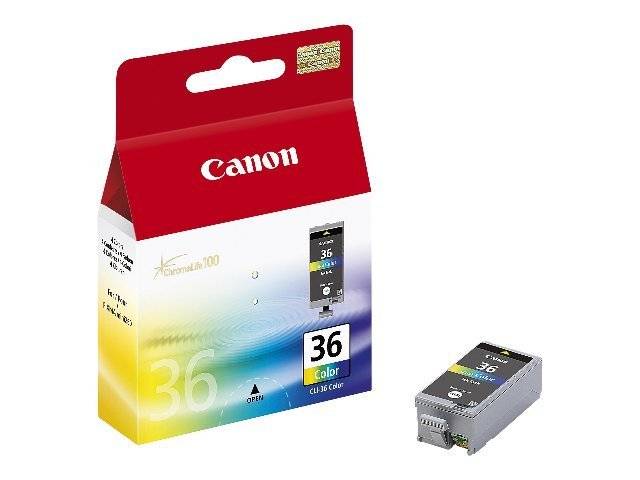 Canon Druckerpatrone CLI-36 Original Cyan, Magenta, Gelb 1511B001