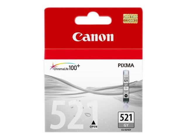 Canon Druckerpatrone CLI-521GY Original Grau 2937B001