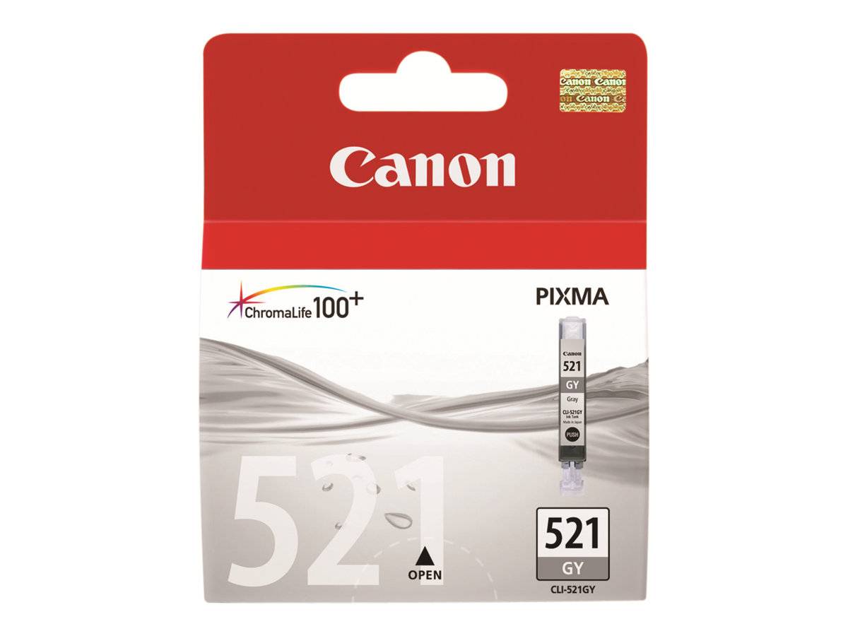 Canon Druckerpatrone CLI-521GY Original Grau 2937B001
