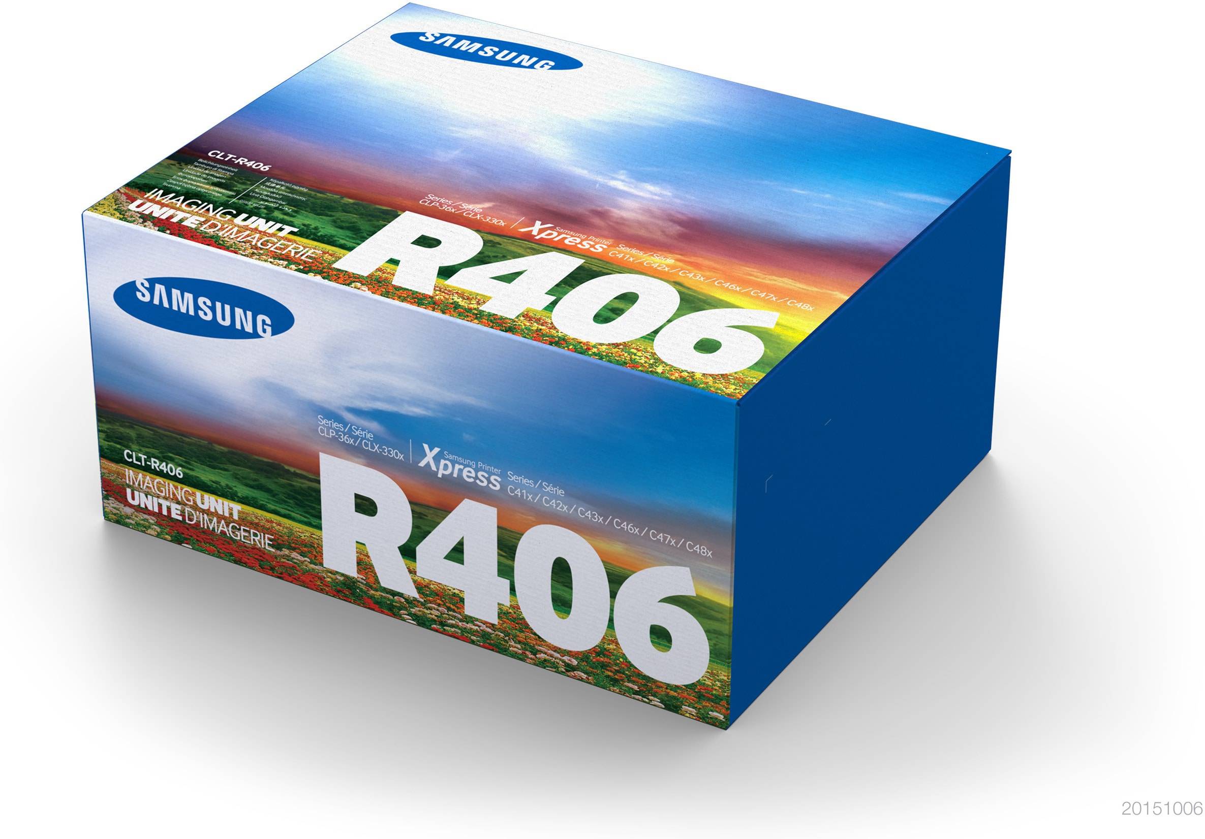 Samsung CLT-R406 - Schwarz, Gelb, Cyan, Magenta - Original - Druckerbildeinheit - für Samsung CLX-3300, 3302, 3303, 3304