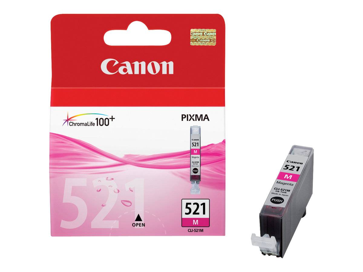 Canon CLI-521M - 9 ml - Magenta - Original - Tintenbehälter - für PIXMA iP3600 -