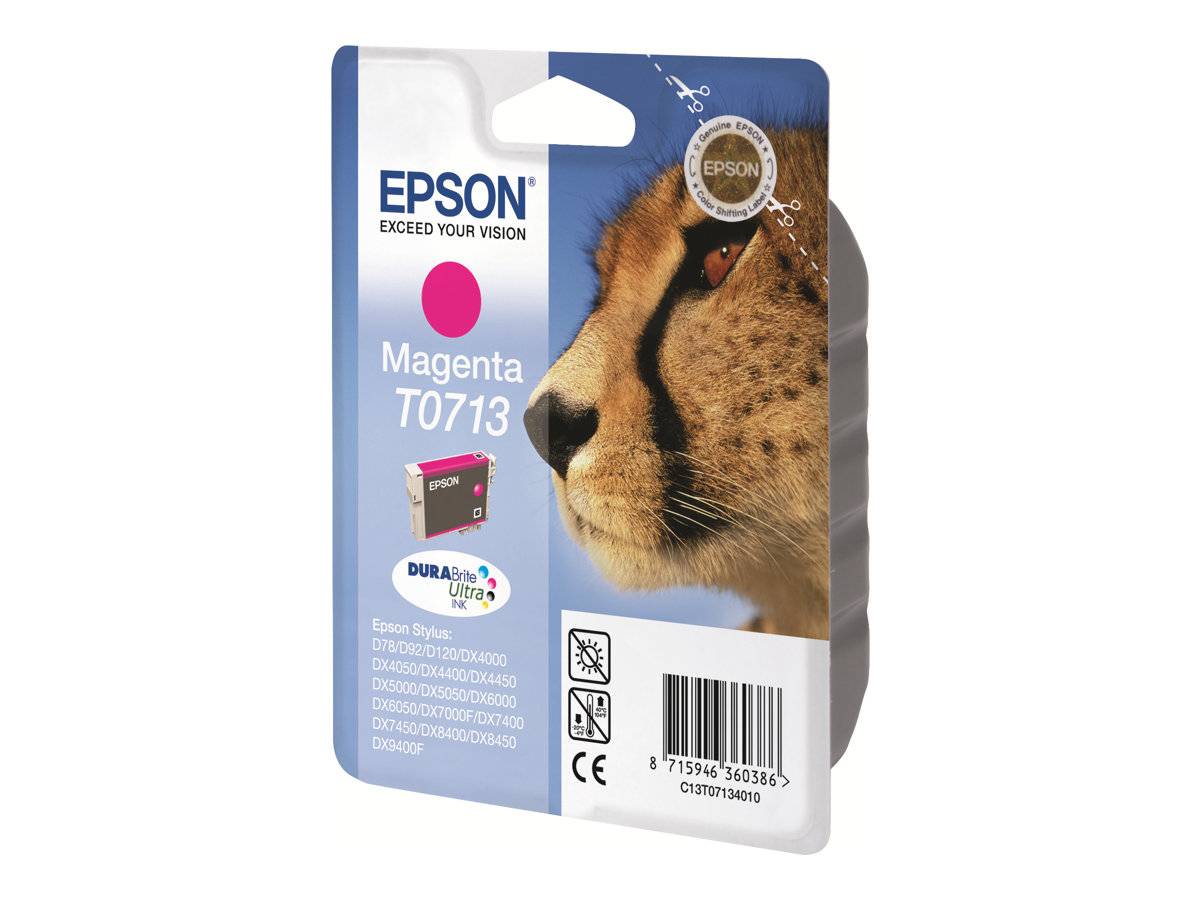 Epson Druckerpatrone T0713 Original Magenta C13T07134012