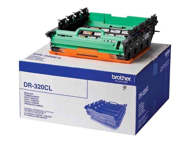 Brother Trommeleinheit DR-320CL DR320CL Original Schwarz, Cyan, Magenta, Gelb 25000 Seiten