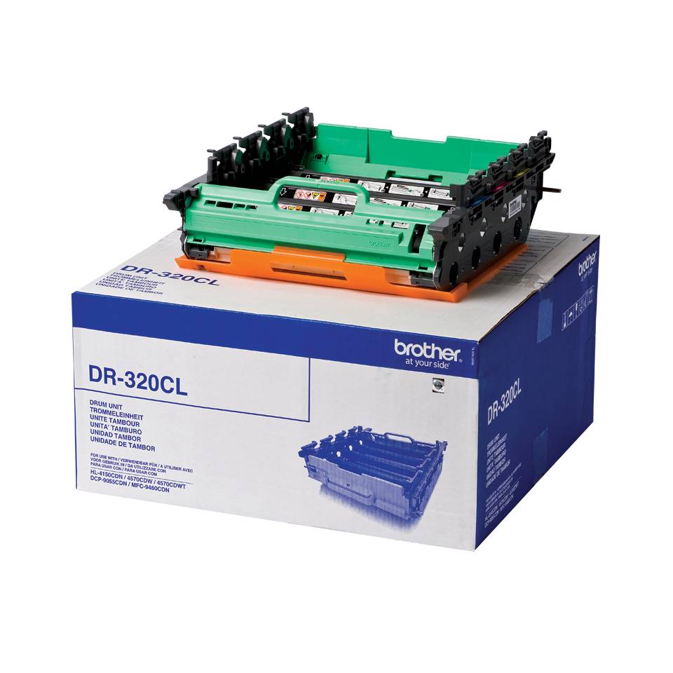 Brother Trommeleinheit DR-320CL DR320CL Original Schwarz, Cyan, Magenta, Gelb 25000 Seiten