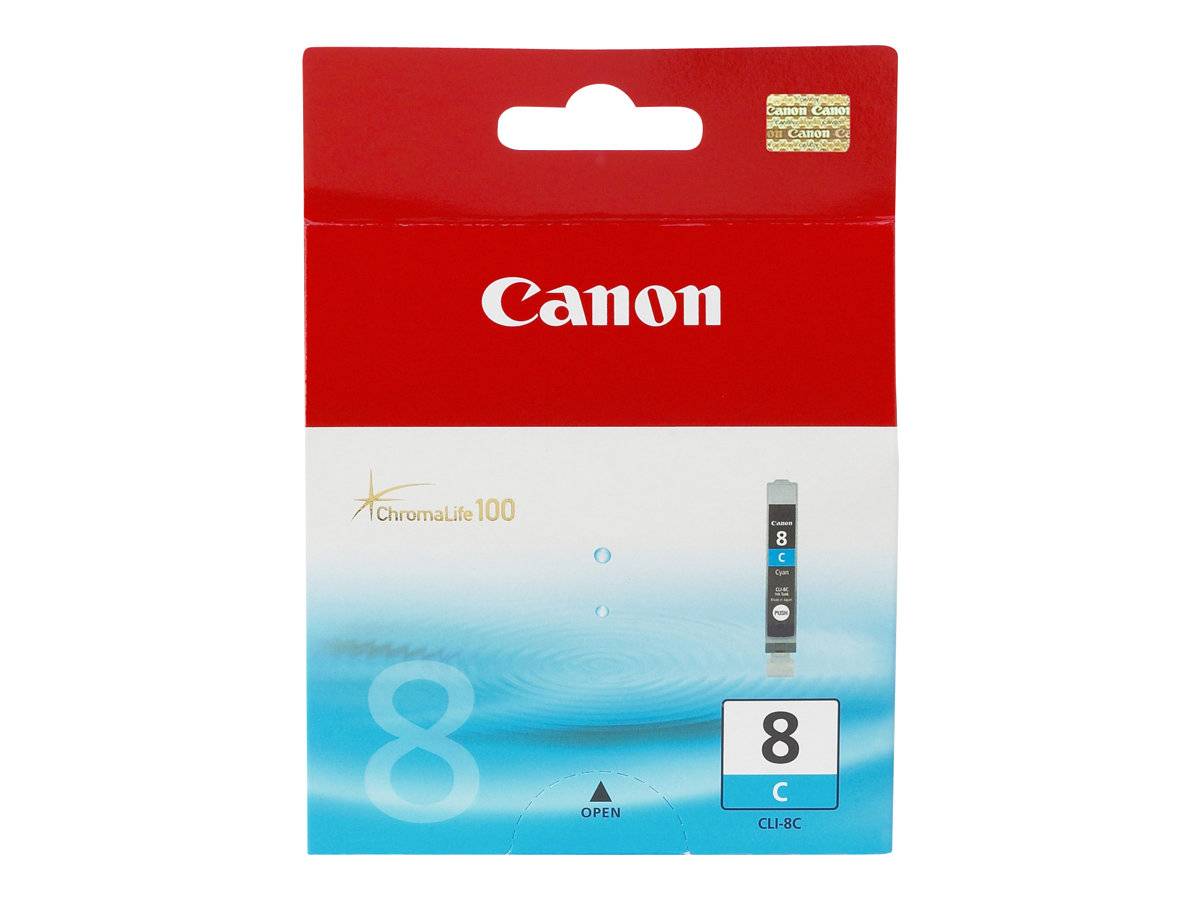 Canon CLI-8C - 13 ml - Cyan - Original - Tintenbehälter - für PIXMA iP3500 - iP4