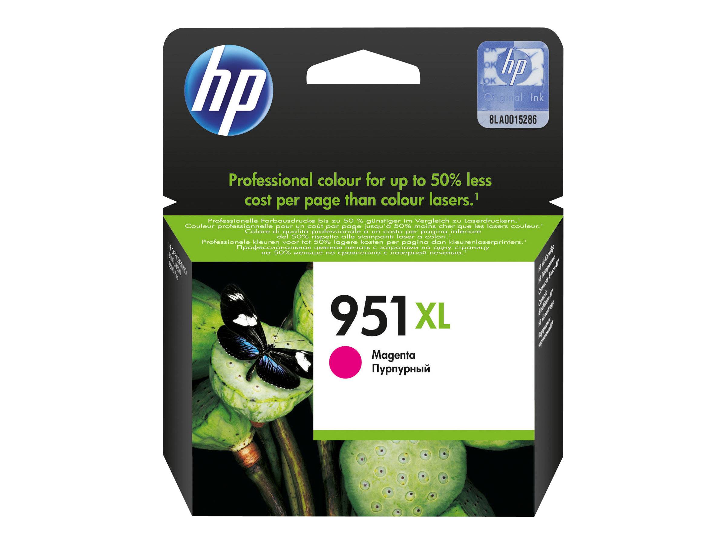 HP 951XL Druckerpatrone Original Magenta CN047AE Tinte