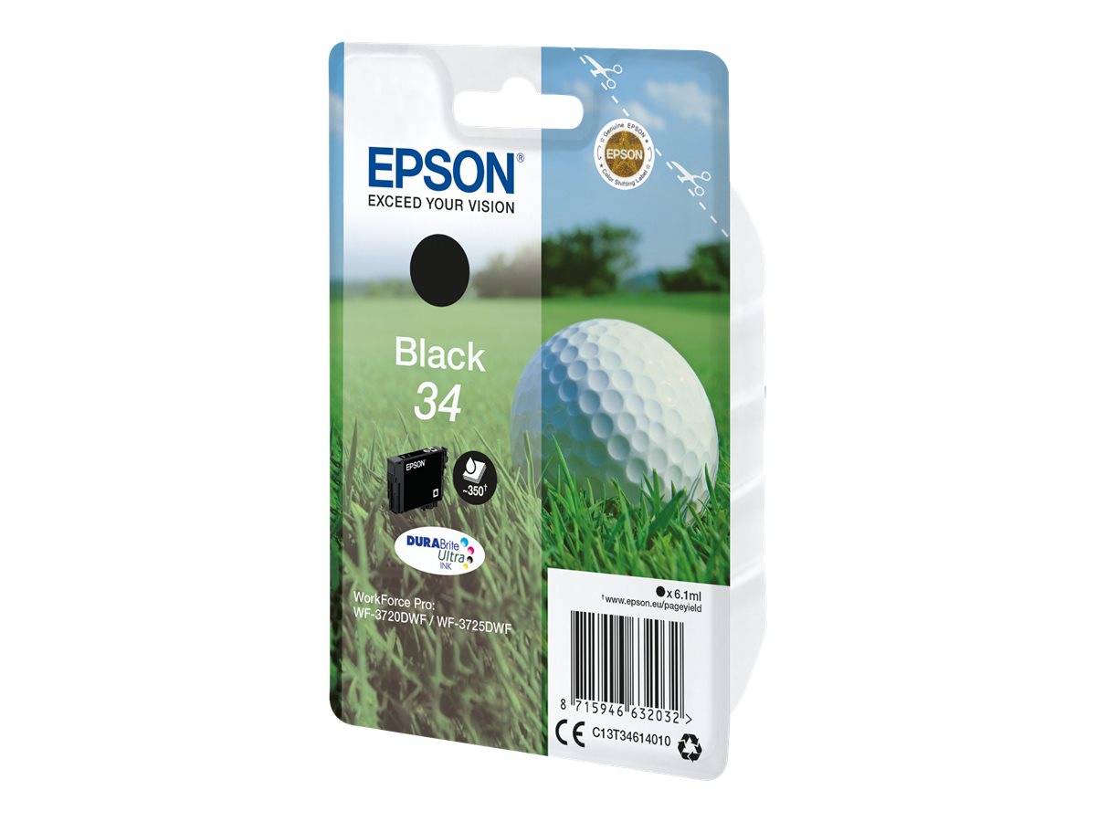 Epson Druckerpatrone T3461, 34 Original Schwarz C13T34614010