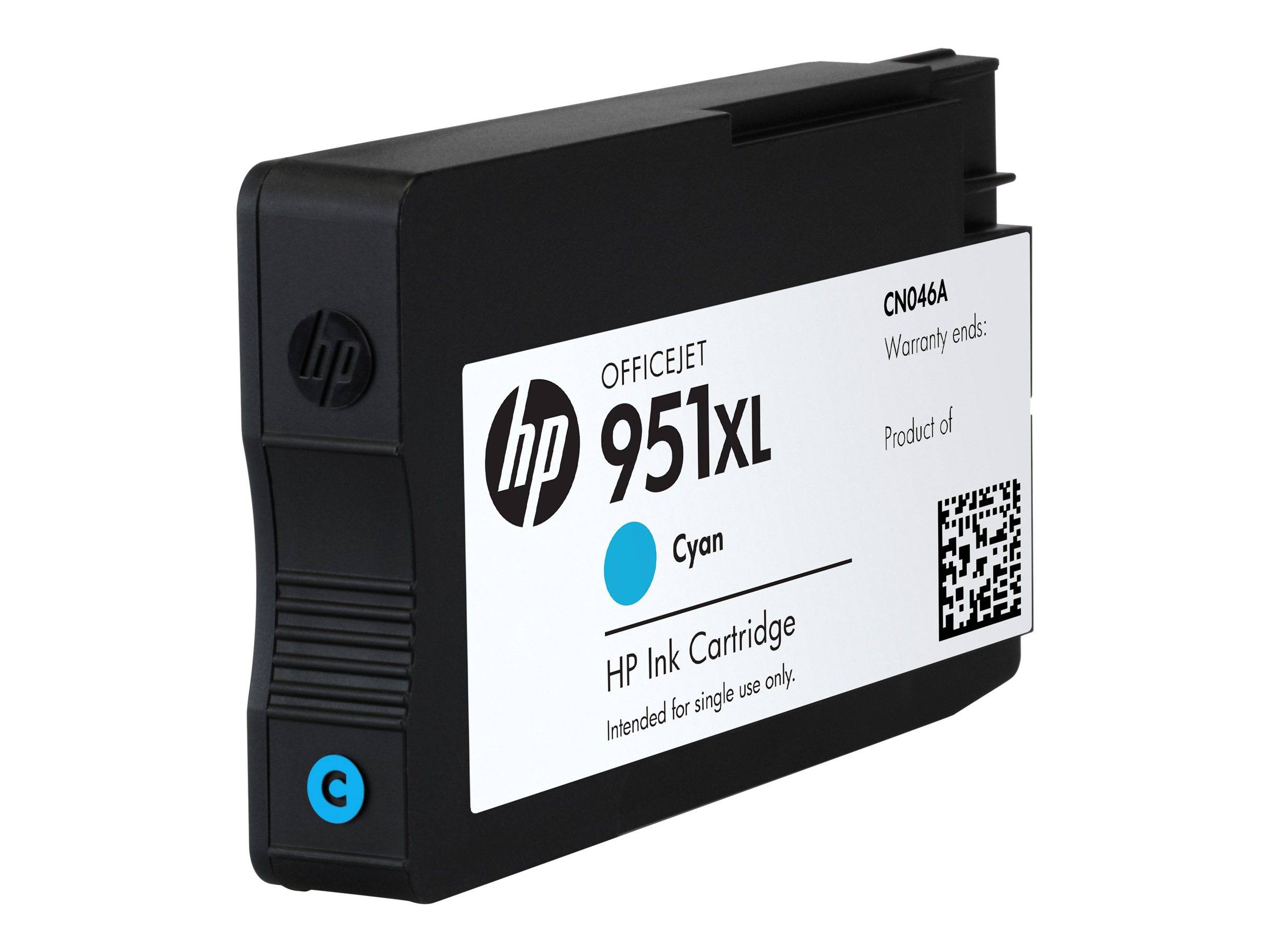 HP 951XL Druckerpatrone Original Cyan CN046AE Tinte