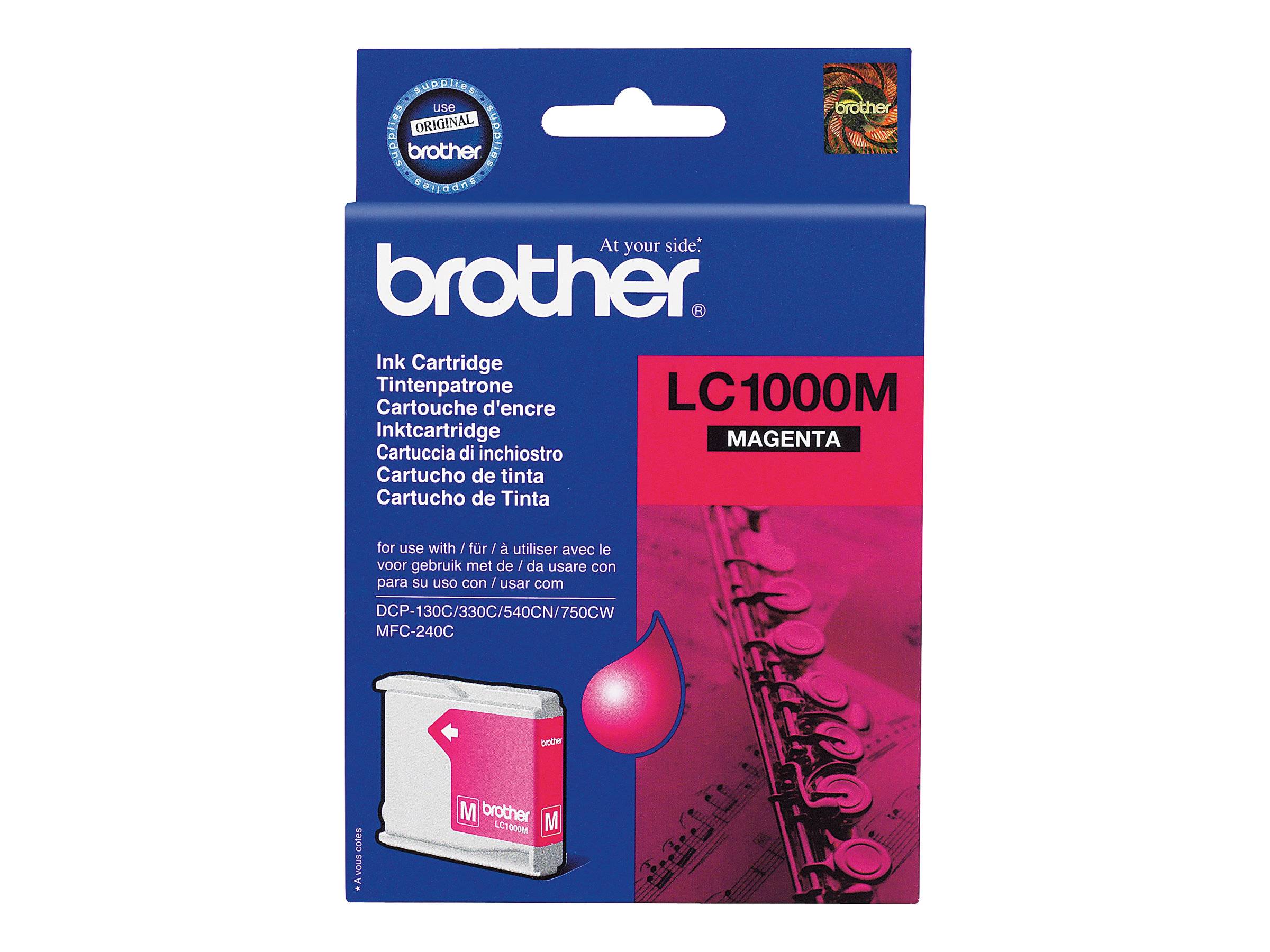 Brother Druckerpatrone LC-1000M Original Magenta LC1000M