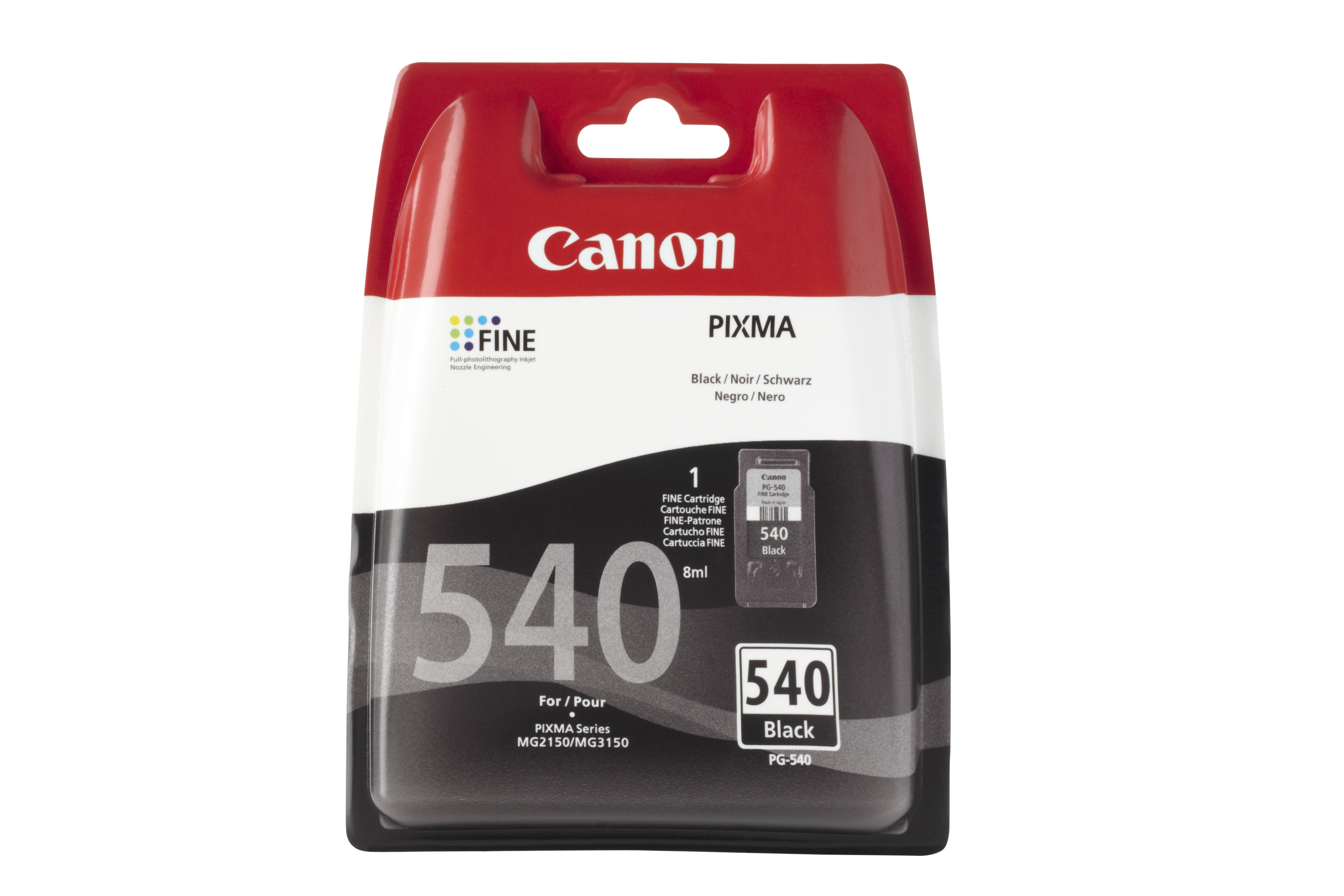 Canon PG-540 - 8 ml - Schwarz - original - Tintenpatrone