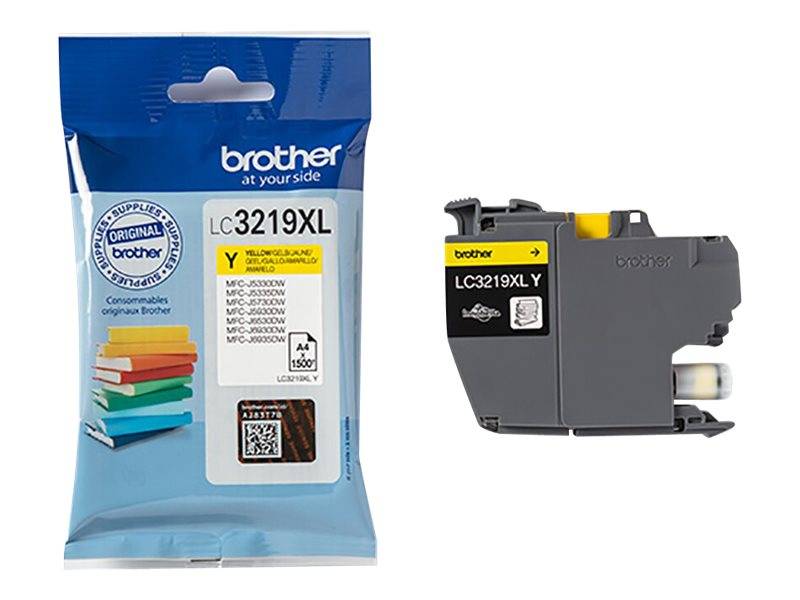 Brother Druckerpatrone LC-3219XLY Original Gelb LC3219XLY