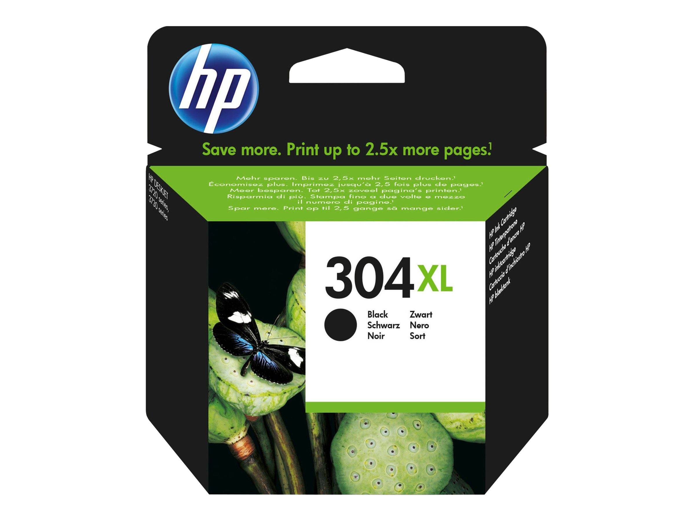 HP 304XL Druckerpatrone Original Schwarz N9K08AE Tinte