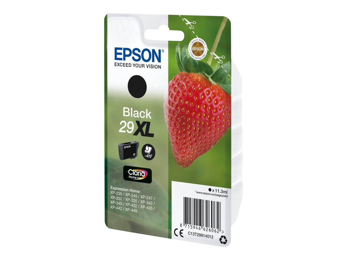 Epson Druckerpatrone T2991, 29XL Original Schwarz C13T29914012