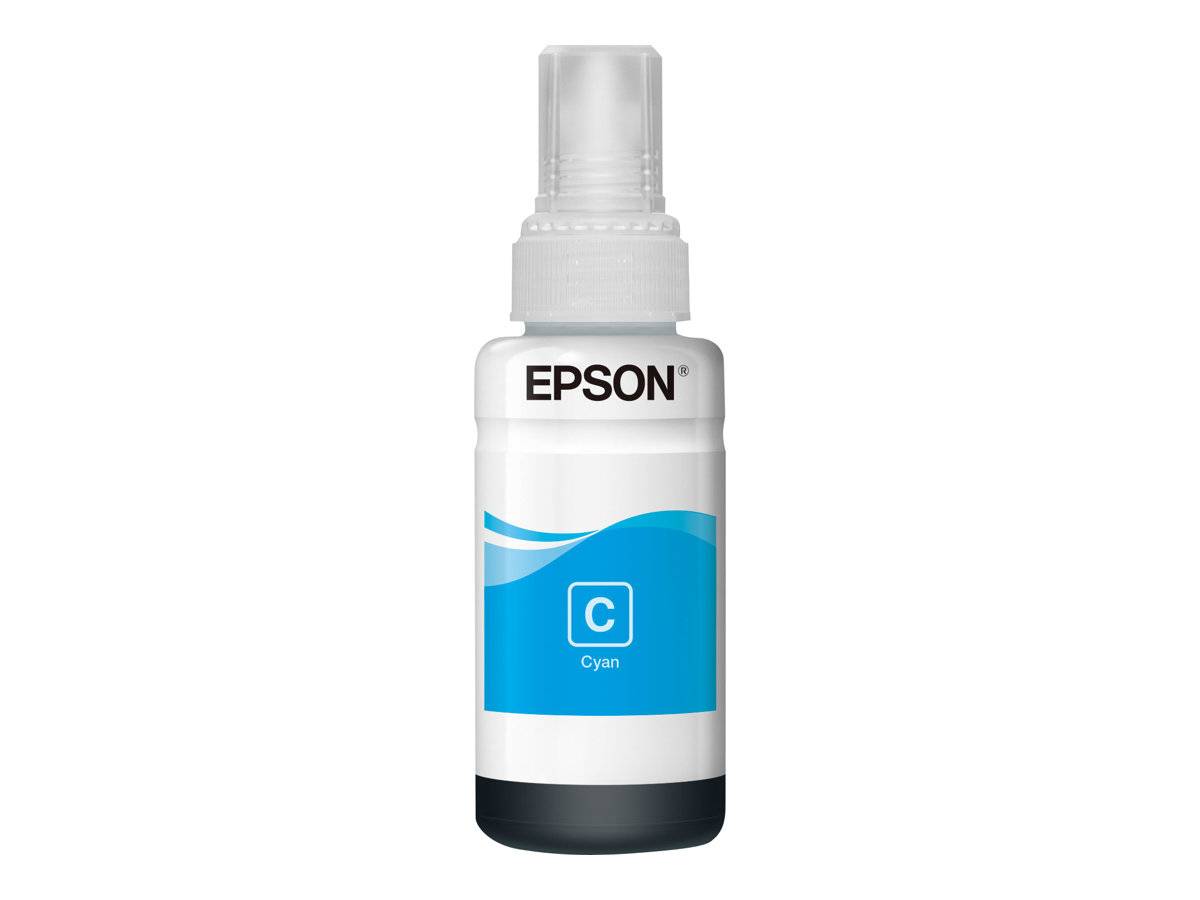 Epson C13T66424010 664 EcoTank Nachfülltinte Original Epson Cyan 70 ml