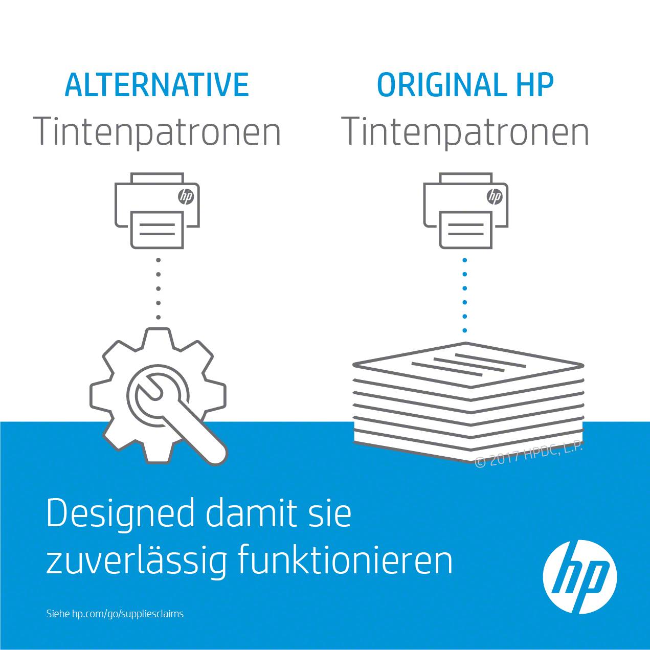 HP 912XL Druckerpatrone Original Gelb 3YL83AE Tinte