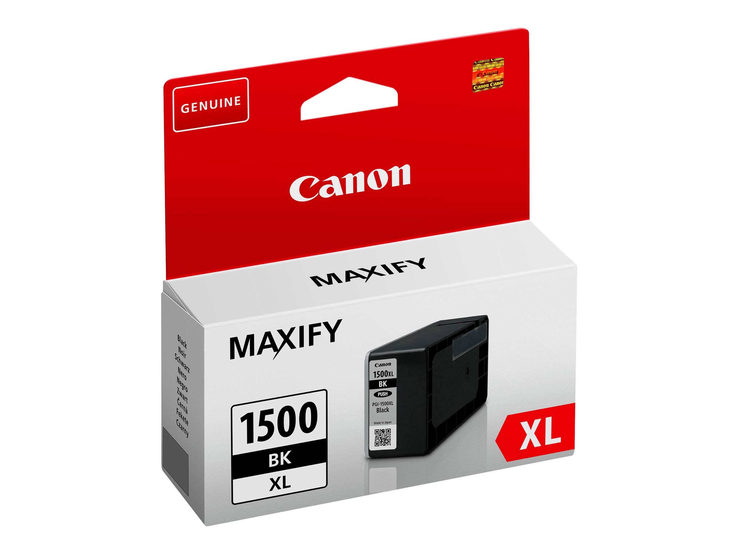 Canon Druckerpatrone PGI-1500BK XL Original Schwarz 9182B001