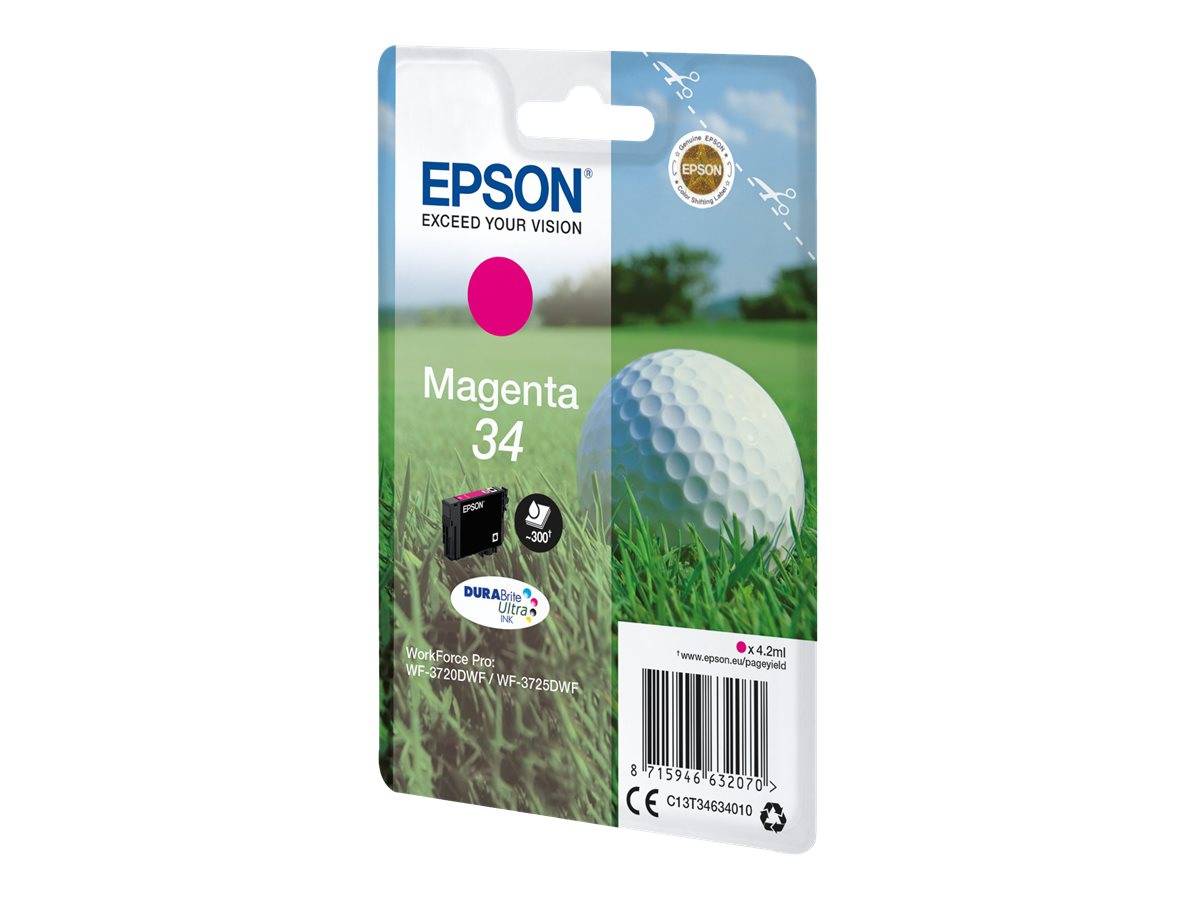 Epson Druckerpatrone T3463, 34 Original Magenta C13T34634010