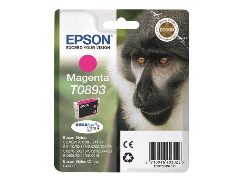 Epson T0893 - 3.5 ml - Magenta - Original - Blisterverpackung