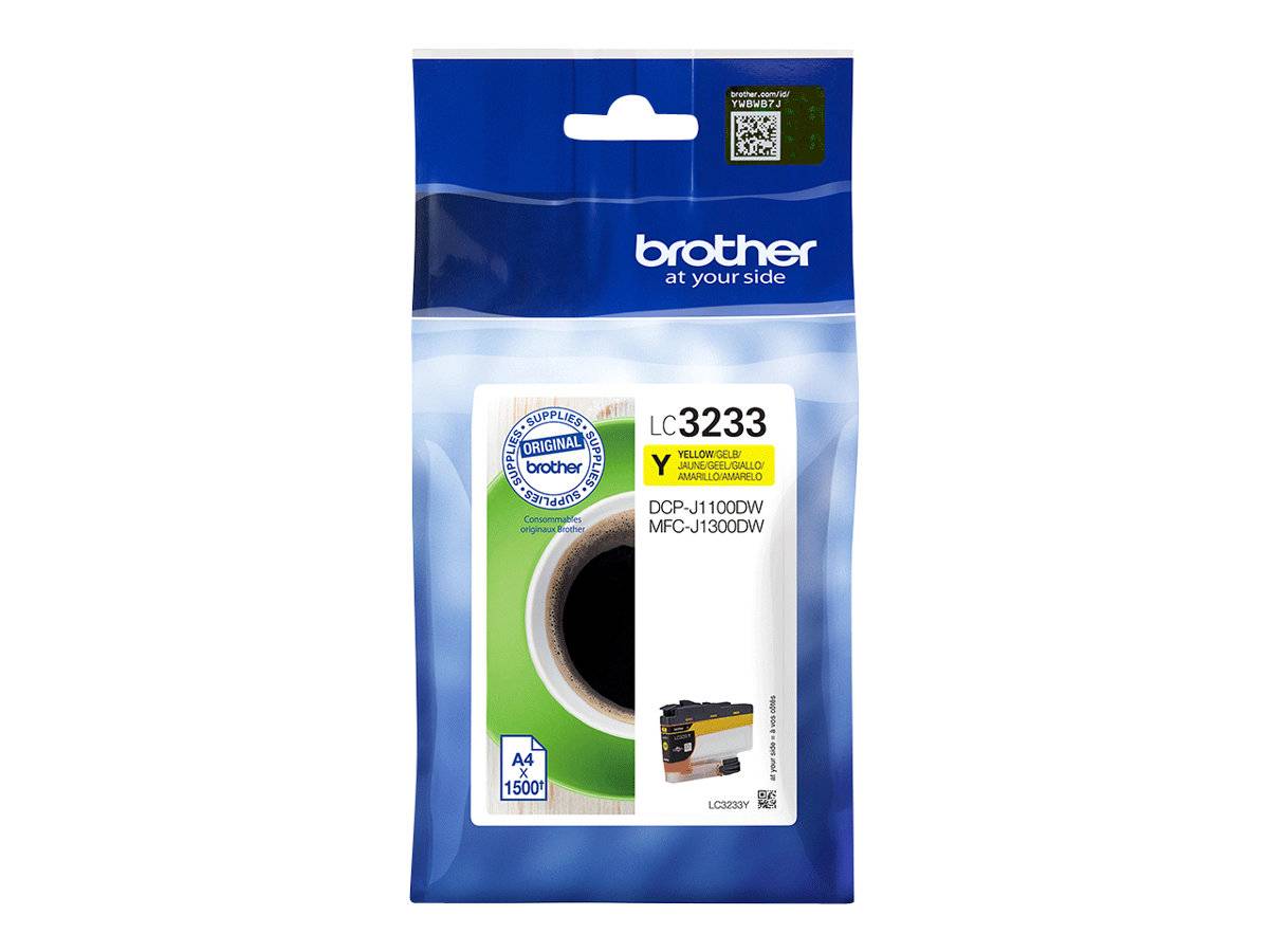 Brother Druckerpatrone LC-3233Y Original Gelb LC3233Y