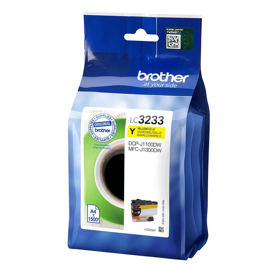 Brother Druckerpatrone LC-3233Y Original Gelb LC3233Y